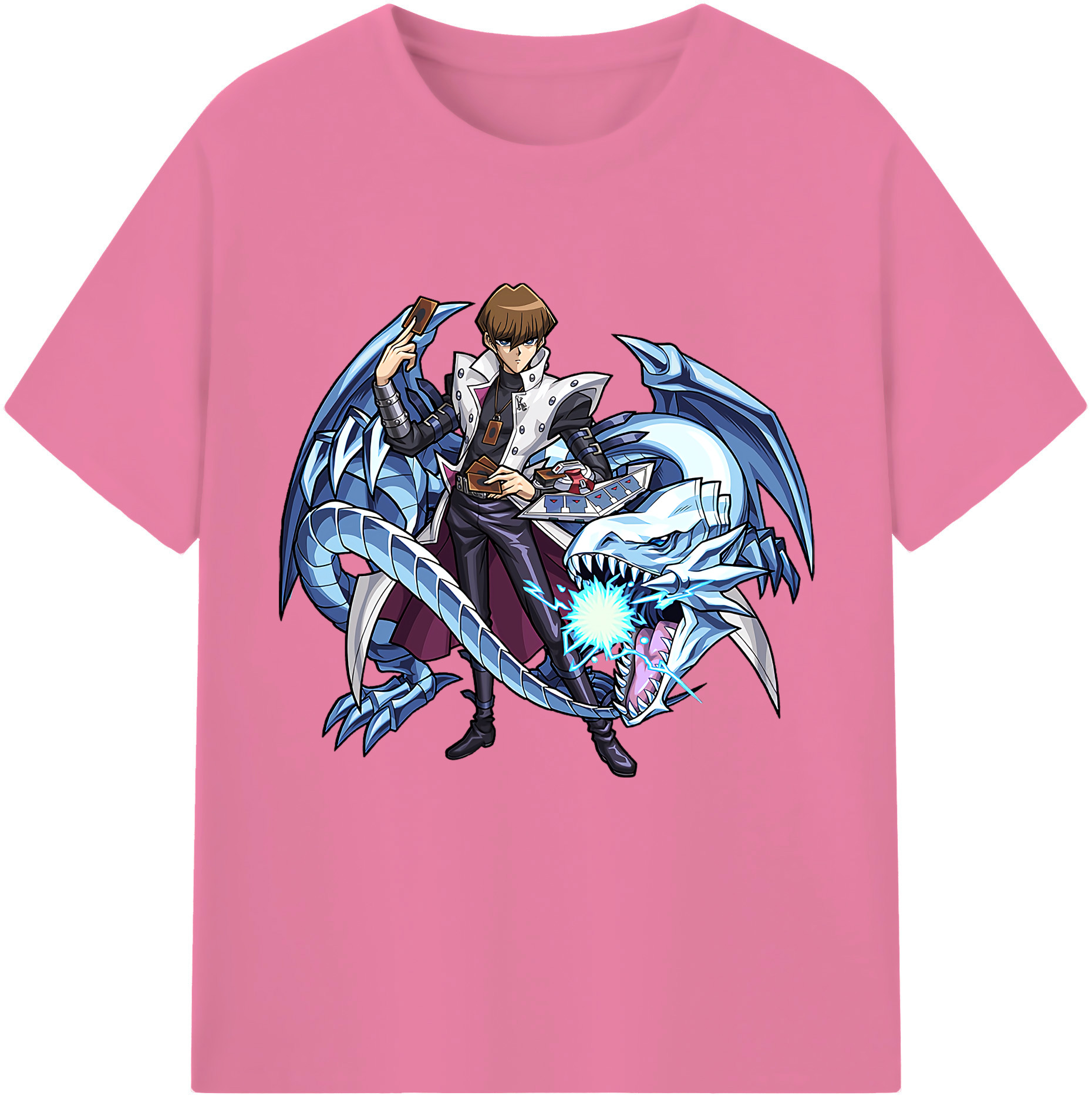 （画像用） 遊☆戯☆王 Yu-Gi-Oh! 綿100％半袖Tシャツ（フロントプリント）